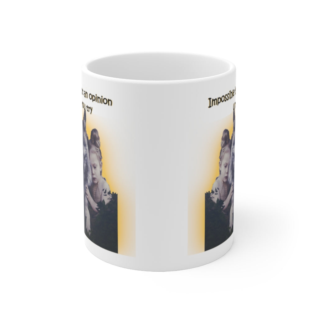 Coffee Mug - Impossible - Little Girl and a Wolf  (USA)