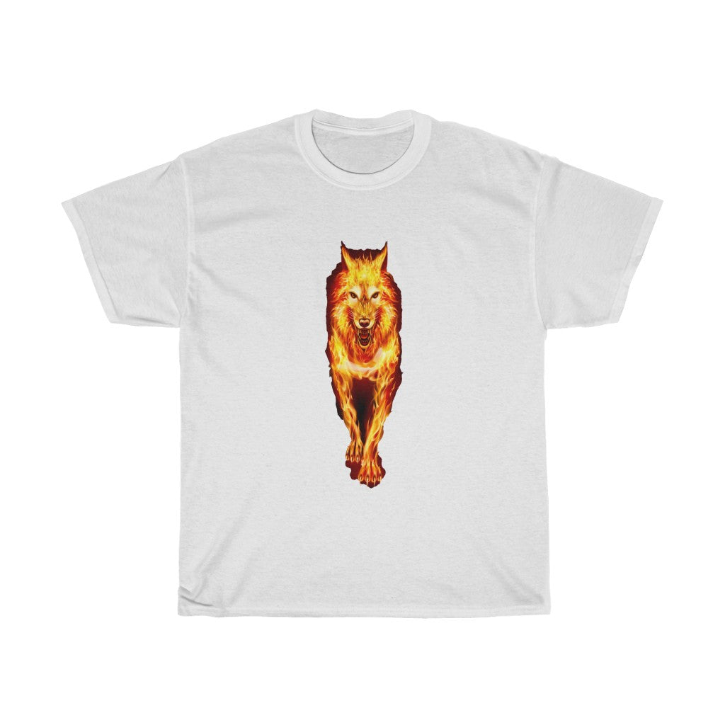 Wolf T-Shirt for a Woman of Fire and Passion (USA)