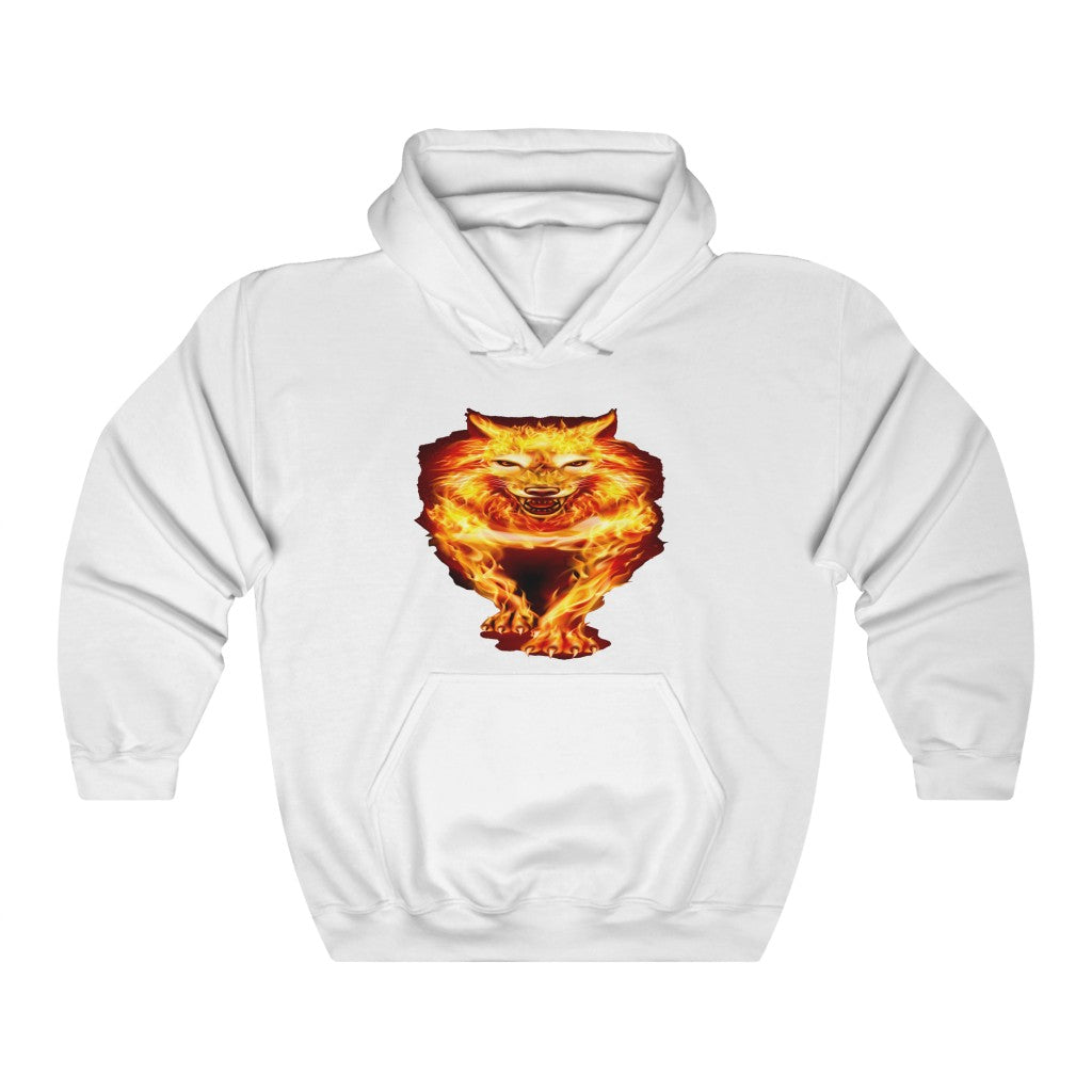 Wolf Hoodie for Woman with Fire and Passion (USA)