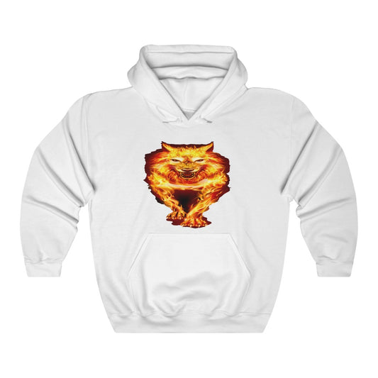 Wolf Hoodie for Woman with Fire and Passion (USA)